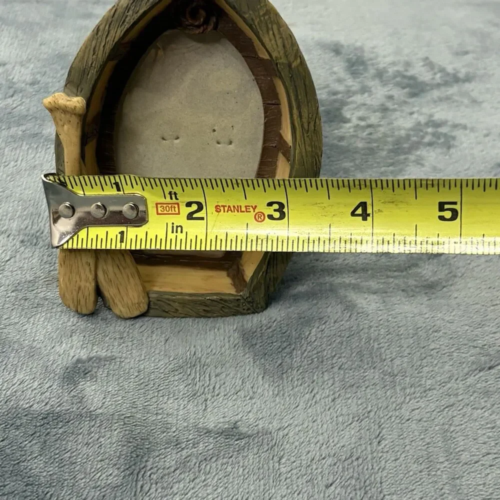 Frameology Rustic Rowboat with Paddles Oars Small Picture Frame